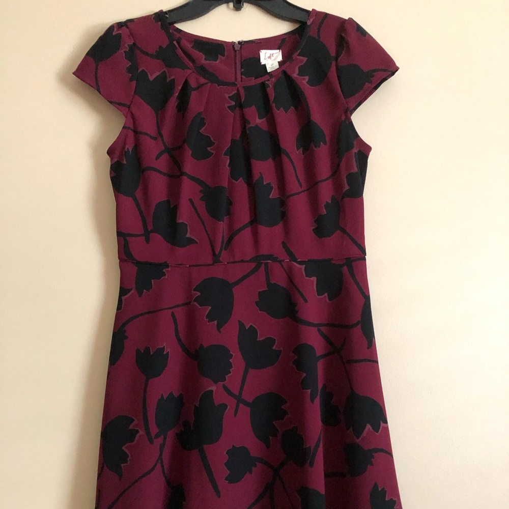 Floral A-Line Dress